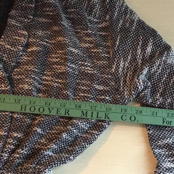 Vintage Uptown Expressions black and white textured woven mid-length dress - Picture 14 of 16